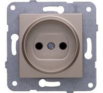 Розетка Panasonic модуль б/з бронза Karre Plus WKTT0201-2BR