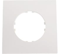 1-постовая рамка LK Studio квадратная, белая, LK Vintage-Quadro 884104-1
