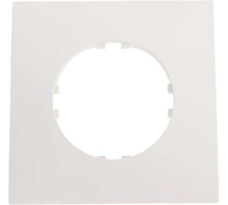 1-постовая рамка LK Studio квадратная, белая, LK Vintage-Quadro 884104-1