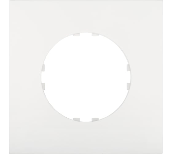 1-постовая рамка LK Studio квадратная, белая, LK Vintage-Quadro 884104-1