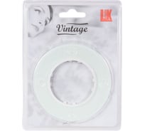 1-постовая рамка LK Studio круглая из натурального светлого стекла LK Vintage 889111-1