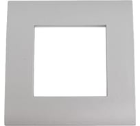 1-постовая рамка LK Studio, серебристый металлик, LK45 854103-1