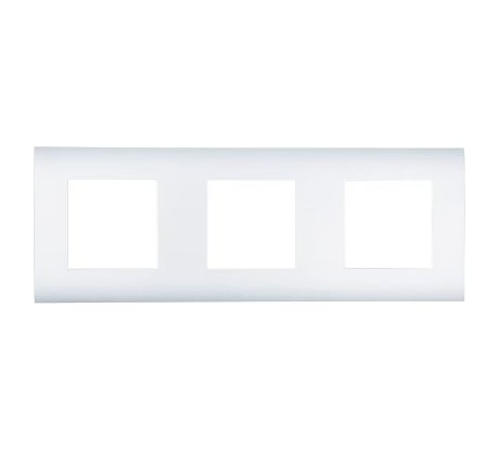 3-постовая рамка LK Studio, серебристый металлик, LK45 854303-1