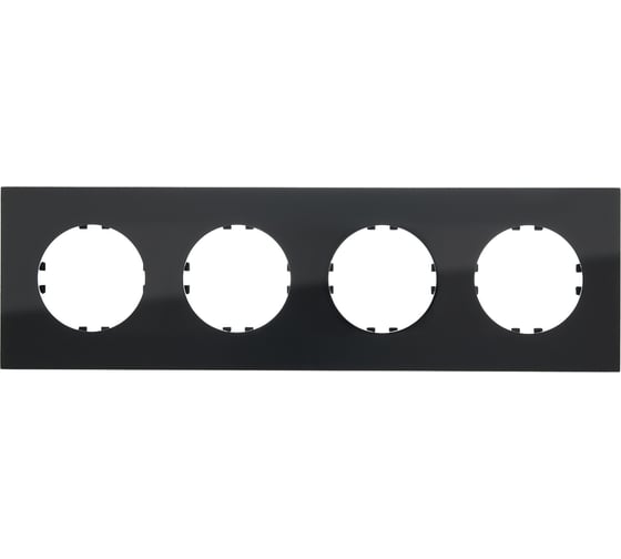 4-постовая рамка LK Studio квадратная, черная, LK Vintage-Quadro 884408-1 1