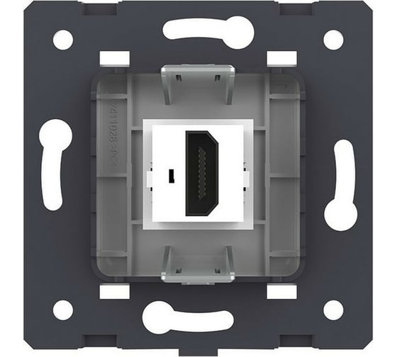 Розетка HDMI LIVOLO 1 пост цвет белый (механизм) VL-FCHD-2WP