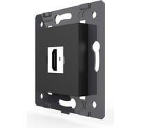 Розетка LIVOLO HDMI 1 пост цвет черный (механизм) VL-FCHD-2BP