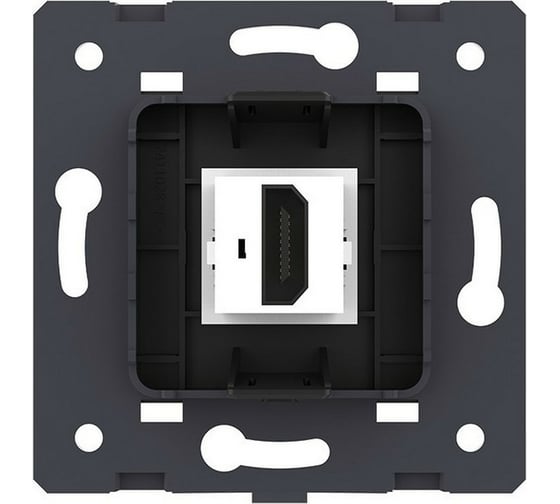 Розетка LIVOLO HDMI 1 пост цвет черный (механизм) VL-FCHD-2BP