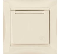 Розетка TDM ELECTRIC 2П+З 16А 250В IP44 с крышкой слоновая кость Лама SQ1815-0126