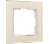 Рамка WERKEL W0011141 на 1 пост Favorit молочный стекло a058813