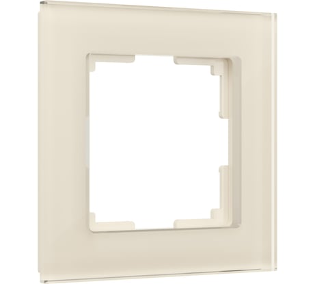 Рамка WERKEL W0011141 на 1 пост Favorit молочный стекло a058813