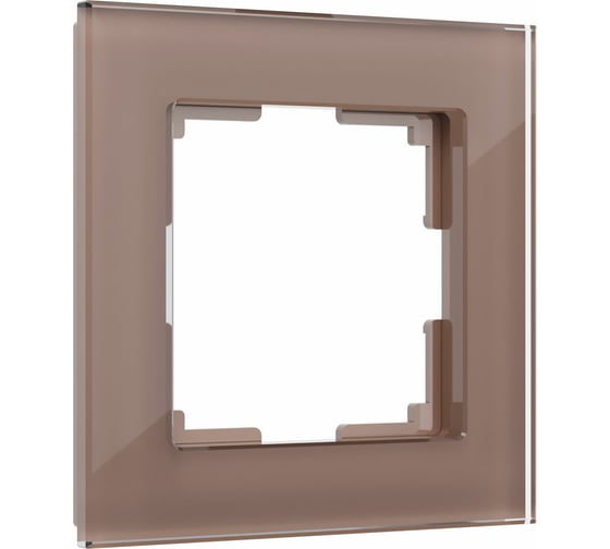 Рамка WERKEL W0011142 на 1 пост Favorit латте стекло a058818 1
