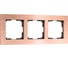 Рамка на 3 поста WERKEL W0031712/ Aluminium (бронза) a058764 1