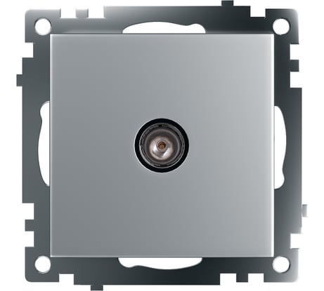 Телевизионная розетка STEKKER  1-местная (механизм), GLS00-7108-03, 75 Ом, 5-862МГц, серия Катрин 39586