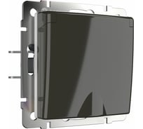 Влагозащищенная розетка WERKEL WL07-SKGSC-01-IP44 с заземлением с защитной крышкой a029864