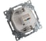1-местная компьютерная розетка STEKKER RJ-45 (механизм), GLS00-7107-02, серия Катрин, шампань 39599 4