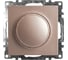 Диммирующий выключатель STEKKER TRIAC (механизм), GLS10-7106-02, 250V, 500W, серия Катрин, шампань 39601 1