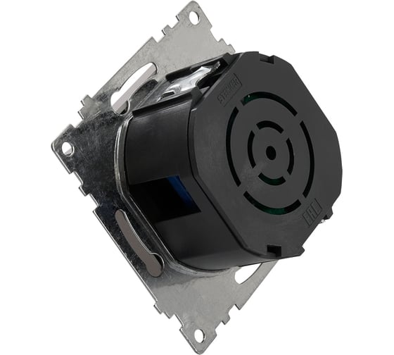 Диммирующий выключатель STEKKER TRIAC (механизм), GLS10-7106-03, 250V, 500W, серия Катрин, серебро 39587