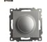 Диммирующий выключатель STEKKER TRIAC (механизм), GLS10-7106-03, 250V, 500W, серия Катрин, серебро 39587 8