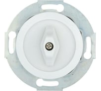 Поворотный выключатель LK Studio (сх.5), 10 A, 250 B, белый, LK Vintage 880604-1