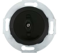 Поворотный выключатель LK Studio (сх.5), 10 A, 250 B, черный, LK Vintage 880608-1