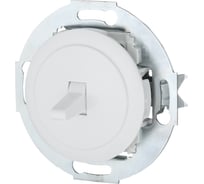 1-рычажковый переключатель LK Studio на 2 направления (сх.6) 16 A 250B, белый, LK Vintage 880804-1