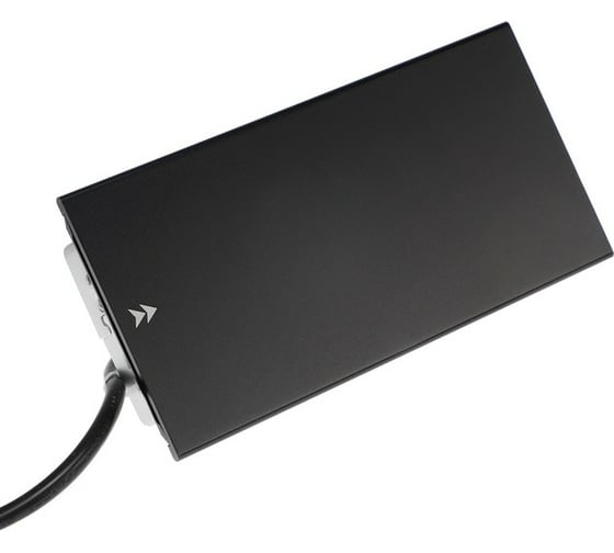 Розеточный блок в стол СИМАЛЕНД, сдвижная крышка, 10А, 2 розетки, 2xUSB, 2A, провод 1.8 м, черный 7451036