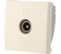 TV розетка LK Studio оконечная, бежевая, LK45 852101-1 1