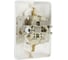 Двухместная розетка LUAZON Lighting "ЕКБ", 16 А, с з/к, белая 3092344 3