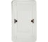 Двухместная розетка LUAZON Lighting "СПБ", 10 А, без з/к, белая 3092322 3