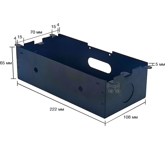 Горизонтальная выдвижная розетка ROCKETSOCKET 2 Euro 16A, USB type A+C с блоком 18W AM-ARL-2EU2AC-11