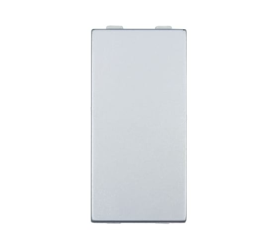 1-клавишный выключатель LK Studio 45x22.5 (сх.1) 16 A. 250 B серебристый металлик LK45 850103-1