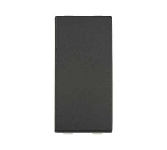 1-клавишный выключатель LK Studio 45x22.5 (сх.1) 16 A. 250 B черный бархат LK45 850108-1