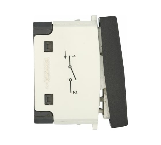 1-клавишный выключатель LK Studio 45x22.5 (сх.1) 16 A. 250 B черный бархат LK45 850108-1