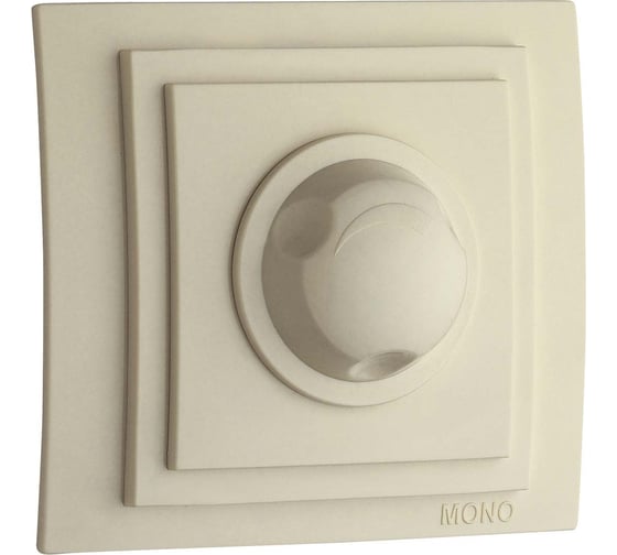 Механизм диммера MONO ELECTRIC L/D 800 W Кремовый 500-001705-134