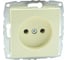 Механизм розетки MONO ELECTRIC L/D без заземления Кремовая 500-001722-116 1