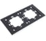 Рамка Mono Electric 2-постовая STYLE GLASS белое стекло 107-710000-161 5