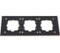 Рамка Mono Electric 3-постовая STYLE ALUMINIUM бронза 107-810000-162 2
