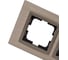 Рамка Mono Electric 3-постовая STYLE ALUMINIUM бронза 107-810000-162 4