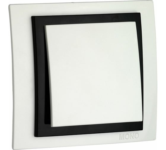 Декоративная вставка Mono Electric одинарная черная LARISSA 103-001300-150 1