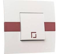 Вставка Mono Electric темно-сиреневая комплект ECO белый 101-001100-150