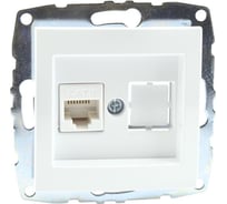 Компьютерная розетка Mono Electric Rj45 Cat6 L/D механизм 500-001905-125