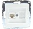 Компьютерная розетка Mono Electric Rj45 Cat6 L/D механизм 500-001905-125 1
