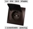 Розетка TDM ELECTRIC Лама 2П+З 16А 250В IP44 с крышкой шоколад SQ1815-0526 2