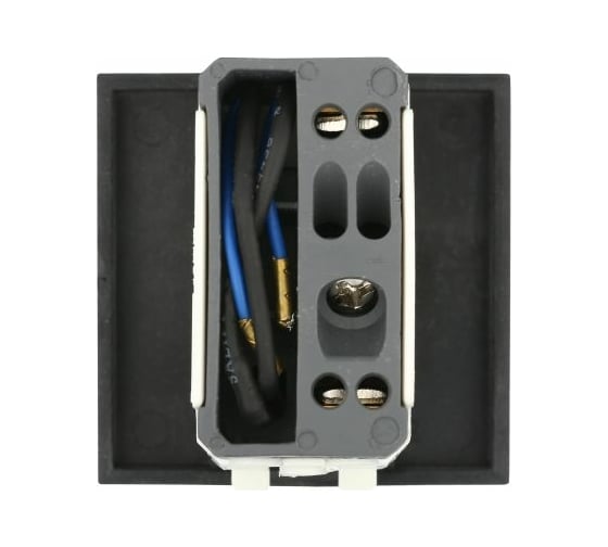 1-клавишный выключатель LK Studio с индикатором 45x45 (сх.1L) 16 A. 250 B серебристый металлик LK45 850903-1