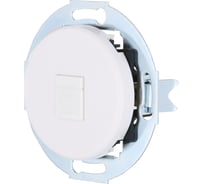 Телефонная розетка LK Studio RJ-11 с накладкой, белый LK Vintage 885504-1