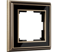 Рамка на 1 пост WERKEL WL17 Frame 01 бронза, черный a037687