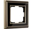 Рамка на 1 пост WERKEL WL17 Frame 01 бронза, черный a037687 1