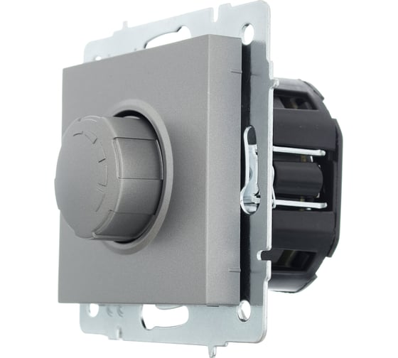 Диммер Lezard VESNA 1000W, платина 742-3588-157