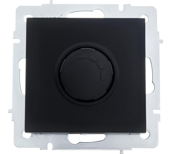 Диммер Lezard VESNA 1000W, чёрный бархат 742-4288-157