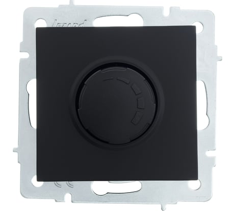 Диммер Lezard VESNA 800 Вт, чёрный бархат 742-4288-115